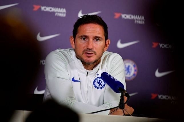 EPL manager Lampard addressed the media via Zoom ahead of Chelsea's clash against Villa
